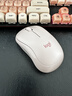 罗技（Logitech）M221轻音鼠标 无线鼠标 办公鼠标 对称鼠标 带无线微型接收器 茱萸粉 实拍图