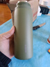 苏泊尔（SUPOR）保温杯大容量316不锈钢水杯男女士杯子茶水分离杯便携泡茶保温杯 云杉绿700ml 实拍图