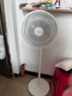 美的（Midea）【品质推荐】七叶轻音柔风电风扇/家用省电落地扇/台式电扇/广角摇头节能宿舍小型风扇 SAE35CA 实拍图