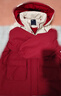 ASK JUNIOR儿童棉服女童秋冬女大童防风连帽棉衣外套工装服收腰撞色棉袄 160 实拍图