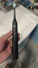 飞利浦（PHILIPS）邱鼎杰推荐声波电动牙刷钻石9Pro 10倍洁净去除99.9%牙渍充电杯黑科技生日礼物送男生HX9912黑 实拍图
