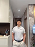 FALAMAONE法莱阿玛尼男士皮带头层软牛皮高档真皮自动扣腰带实用生日礼物 枪黑色/百搭【专柜礼盒】 实拍图