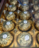 费列罗 巧克力礼盒 30粒375g 榛果威化 糖果 生日礼物 伴手礼 休闲零食 实拍图