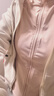雪茜曼立领防风拉链春秋运动外套跑步训练瑜伽服上衣女修身显瘦长袖 实拍图