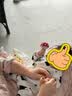 IMOMOTO新生儿胡萝卜手握圈安抚玩偶可入口抓握防惊跳哄睡钻石绒公仔 蘑菇+香蕉【两只装】 【手握防惊跳 安抚哄睡】 实拍图