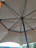 SIMAGO喜曼多钓鱼伞遮阳伞防暴雨防紫外线防晒防风万向钓伞 黑胶伞2.4米 实拍图