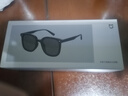 米家小米方框偏光太阳镜 高清男士女款墨镜开车防紫外线眼镜 曜石黑 实拍图