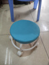 【京喜甄选】椅子万向轮美缝凳子带轮旋转擦地矮凳美甲修脚凳滑轮 儿童凳-浅蓝色款 实拍图