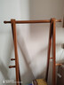 沐含玥实木衣架落地衣帽架卧室挂衣架可折叠挂衣服落地架挂衣服收纳架子 实拍图