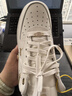 耐克NIKE女空军一号AF1 运动鞋FV3654-111帆白38.5 实拍图