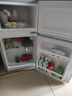 荣事达（Royalstar）小冰箱 租房用小型家用双门电冰箱宿舍冷藏冷冻两用节能 42A126【一级能效】【三天约一度电】银 实拍图