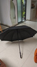 米波迪（Meebordi）雨伞大号加固加厚结实抗风大暴雨长柄抗风暴8骨半自动弯手柄定制 实拍图