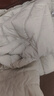 鸭鸭佟丽娅同款轻薄羽绒服女冬短款轻便冬季内胆保暖外套女装GF 米白 M 实拍图
