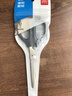 得力(deli)160mm办公生活家用剪刀 小剪子手工剪纸刀 办公用品 蓝色0602 实拍图