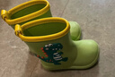 幸福玛丽（Cheerful Mario）儿童雨鞋男童雨靴水鞋2岁宝宝水鞋套鞋防滑女童幼儿防水女款胶鞋 实拍图