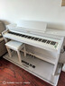 美嘉MP-12PRO电钢琴88键重锤数码钢琴专业考级电子钢琴智能钢琴 MP-12Pro专业级白色+重锤键盘 实拍图