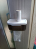 葆氏卫生间纸巾盒壁挂免打孔抽纸盒厕所手纸架卷纸筒纸巾置物架方型 实拍图