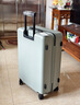 京东京造无界Lite行李箱26英寸大容量拉杆旅行箱万向轮密码箱 森氧绿 实拍图