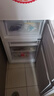 海尔（Haier）217L三门小冰箱节能省电除菌低噪白色BCD-217LHC3E0WV 实拍图