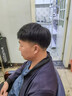 MIEAR假发男短发补发男士头顶真发刘海织发补发片块脱发前额手织脱发 全手织潮流侧分A级【辫发13X18前生物递针头旋】 黑色系 实拍图