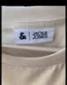 杰克·琼斯（JACK&JONES）26年男装春夏季重磅棉宽松复古哥特字母发泡印情侣短袖T恤男小众 乳白色A05 常规 S 17 实拍图