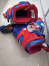 迪士尼轮滑鞋儿童溜冰鞋男女童滑冰旱冰鞋速滑鞋初学蜘蛛侠送礼物 实拍图