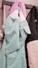 【热销】珊瑚绒睡袍美乐蒂玉桂狗法兰绒睡衣女秋冬家居服套装保暖 丑鱼汉顿连体睡袍 L 推荐身高160-170cm 实拍图