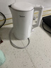 美的（Midea）电热水壶家用烧水壶泡茶0涂层食品级304不锈钢自动断电双层防烫全钢无缝1.5L大容量 MK-HJ1566 实拍图