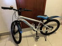 凤凰（Phoenix）儿童自行车山地车学生车脚踏车6-12-18岁童车 霸道 白蓝色 24寸 实拍图
