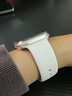 适用applewatch硅胶保护壳S11边框壳iwatchS10/se代半包软壳硬壳41mm/45mm苹果手表表带防摔 半包软壳-透明 iwatchS10/11【42mm表盘】 实拍图