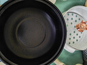 德国全自动电火锅一体炒菜电炒锅多功能料理锅蒸煎炒涮不粘电饭煲 送蒸笼款：德国机芯【活动就今日】即将结束 加大3.6升丶加厚加宽【用2-3人】烧坏包赔 实拍图