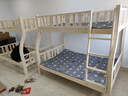 皓娜【现货闪发】床全实木儿童床上下层实木床上下床男孩女孩子母床 单梯款+床垫（无梯柜） 上铺宽1.15米下铺宽1.35米 实拍图