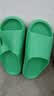 【踩屎感居家拖鞋】浴室男女拖鞋轻便防滑居家凉拖鞋鞋子男 绿色 36-37 实拍图