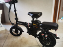 新日（Sunra）新国标折叠电动自行车铝合金代驾电动车锂电池助力电瓶车超长续航迷你小型男女士代步 尊享16减震/手机充电/轻量碳合金25A≤75km 实拍图