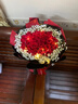 幽客玉品鲜花速递红玫瑰花束表白送女友老婆生日礼物全国同城配送 33朵红玫瑰花束—女王款 实拍图