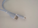 艾昊者适用苹果数据线iPhone14/13/12/11promax/6s/7/8plus液态软胶充电线带灯手机通用快充 自带柔和灯【蓝色】液态防断耐用线材 1.5米 实拍图