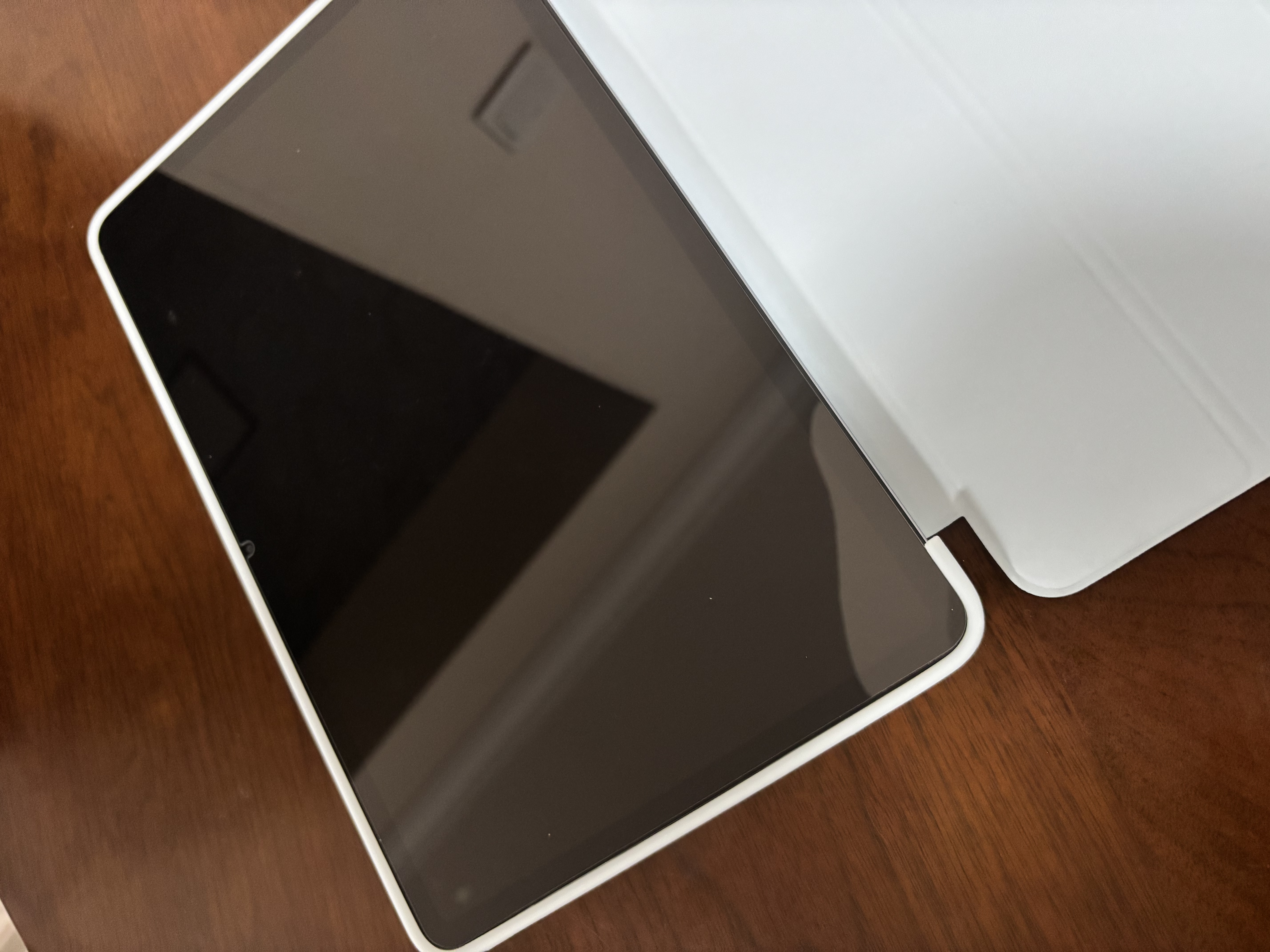 JPLAYER适用小米红米RedmiPad Pro保护套2024款12.1英寸平板电脑保护壳三折支架全包防摔皮套 白冰蓝 实拍图