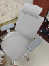 恋树（LIANSHU）玲珑女生人体工学椅 女士电脑椅 学生学习椅办公椅小个子专用椅子 米白色（网布座垫）+脚托 实拍图