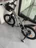 凤凰（Phoenix）儿童自行车男女宝宝脚踏车3-8-12岁儿童山地车14-18-22寸小孩单车 极氪辐条轮+ 炫酷银+ 悍马辅助轮 20寸适合身高（130-160cm） 实拍图