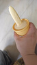 拜杰油刷一体瓶食品级耐高温硅胶刷家用油壶烘焙烧烤刷油瓶180ml黄色 实拍图