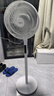 美的（Midea）【闪拆系列】一键闪电拆装直流变频家用语音电风扇一级能效轻音落地扇大风力卧室立式电扇SDJ30BC 实拍图
