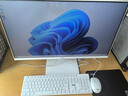 AOC国家补贴大师926 27英寸高清办公商用台式一体机电脑(酷睿i5-12450H 16G 512G WiFi 键鼠 )白 实拍图