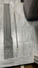 蓝牡丹免打孔卫生间毛巾架毛巾挂杆304不锈钢单杆浴室浴巾架加长置物架 单杆80cm【免打孔】 实拍图