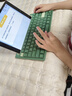 B.O.W 航世 K150 ipad蓝牙键盘鼠标套装pro带卡槽办公键鼠 男女生适用安卓ipad平板笔记本电脑无线键鼠 青草绿【三蓝牙键盘+绿鼠标】丨支持多设备连接 实拍图