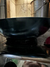 荣事达（Royalstar）章丘手工锻打铁锅老式圆底炒锅无涂层不粘炒菜锅燃气灶无盖38cm 实拍图