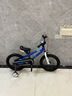 优贝（RoyalBaby）儿童自行车男女童车脚踏车学生山地车 5岁-8岁 表演车16寸 蓝色 实拍图