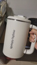 摩飞电器（Morphyrichards） 破壁机家用豆浆机分体式免洗降噪多功能养生壶一机两用MR8200 椰奶白-破壁机 实拍图