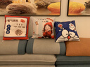 抱枕靠垫 办公室腰枕床头靠枕汽车腰靠卡通风可拆洗抱枕可机洗 好运满满 36cm*36cm 含枕芯 （单支装） 实拍图