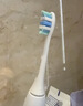 飞利浦（PHILIPS）电动牙刷头官方原装适配钻石3/7/9系列刷柄 亮白 欧洲进口 3支装HX6063/67 白色 实拍图