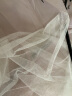 南极人NanJiren 免安装蚊帐1.8米床 A类加密帐纱防蚊蒙古包家用 三开门可折叠拉链坐床式钢丝纹帐 实拍图